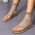 Fresh Lace-Up Sandals