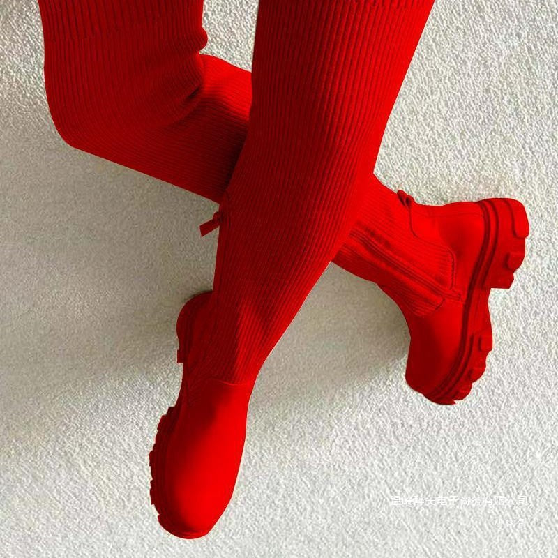 Relaxed Leather Boots