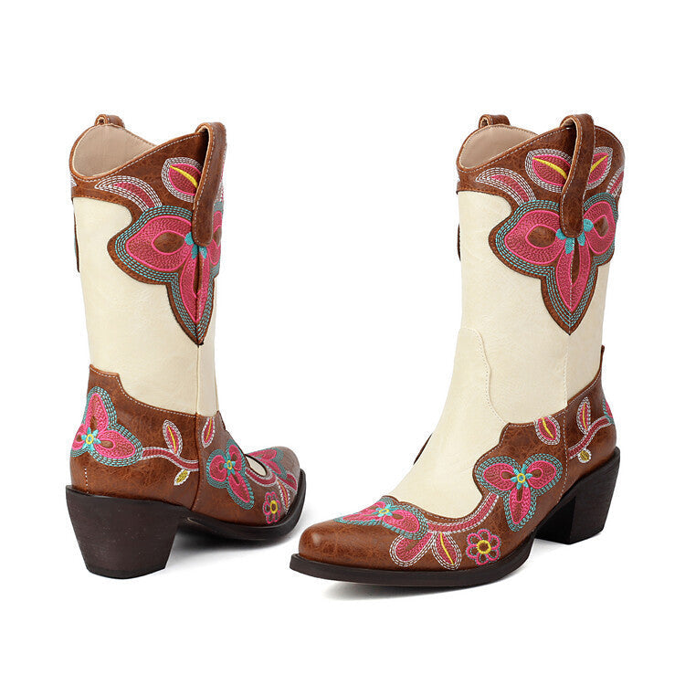 Modern Heeled Boots