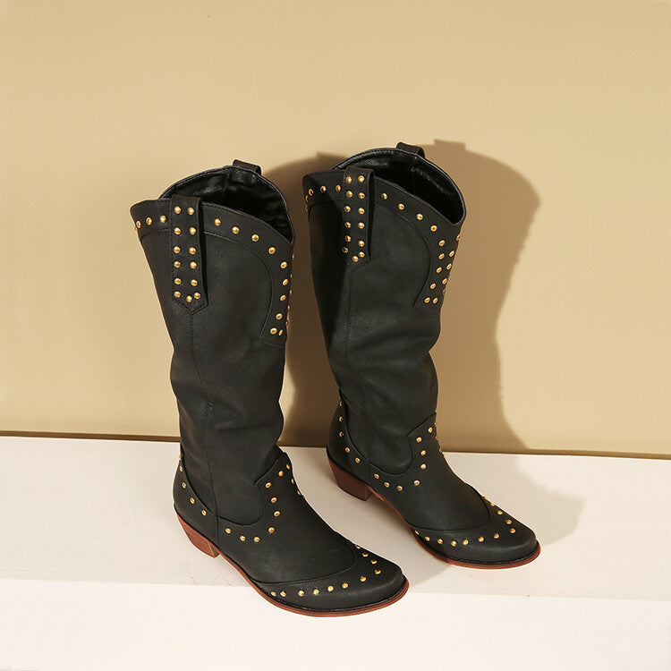 Minimal Heeled Boots