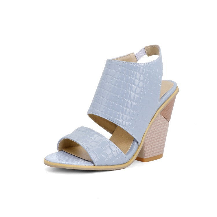 Casual Metallic Sandals