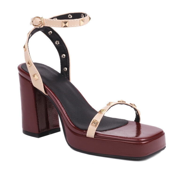 Coastal Platform Sandals