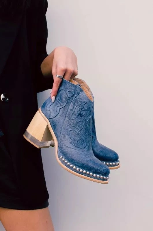 Relaxed Faux-Suede Boots