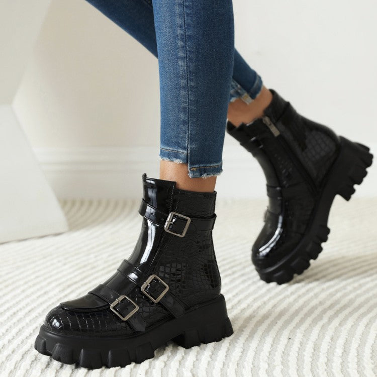 Comfortable Block-Heel Boots