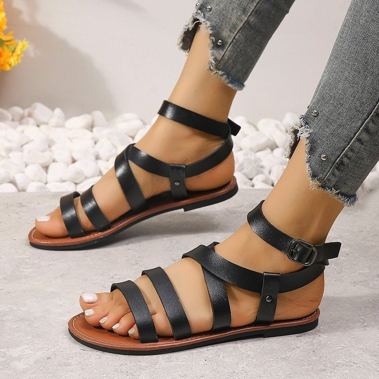 Clean Leather Sandals