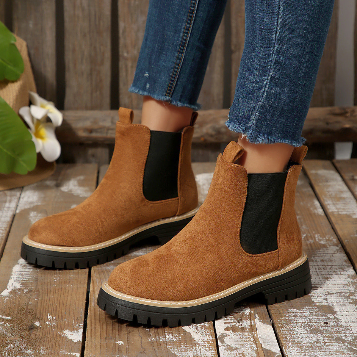 Breezy Side-Zip Boots