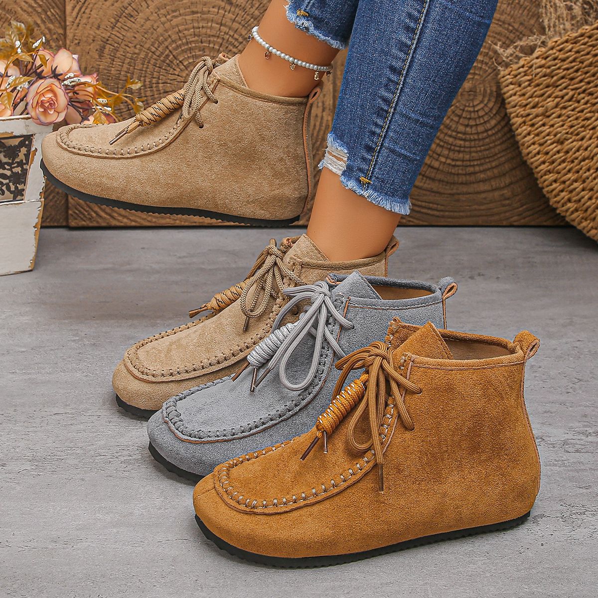 Resort Zip-Up Boots