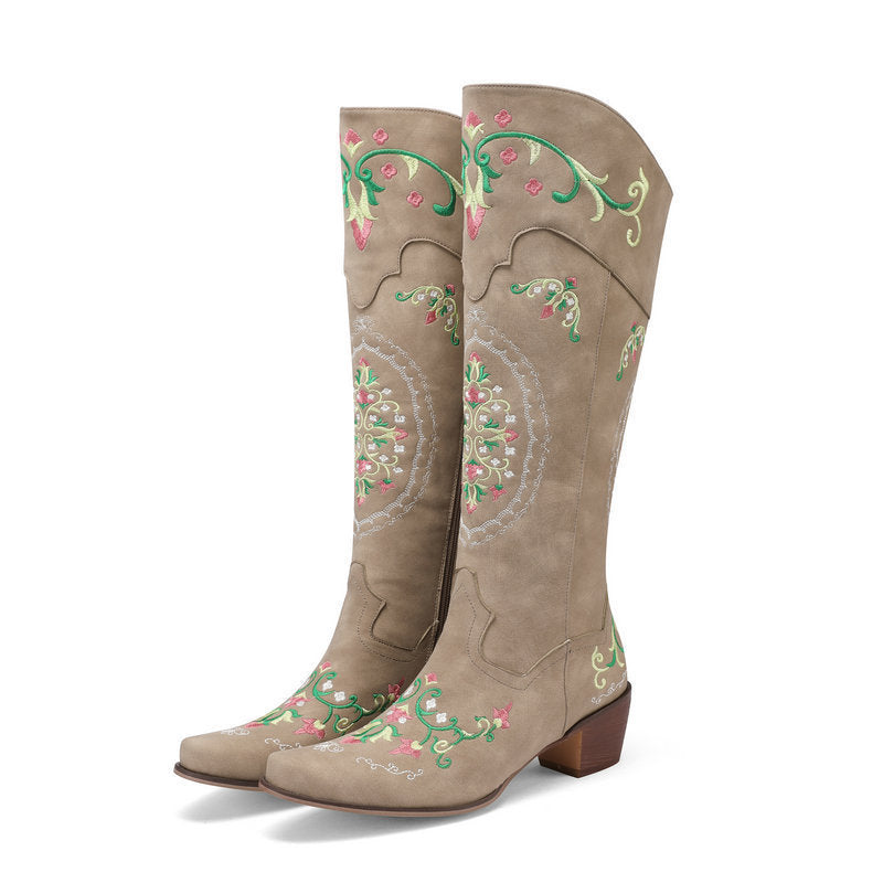 Natural Western Boots
