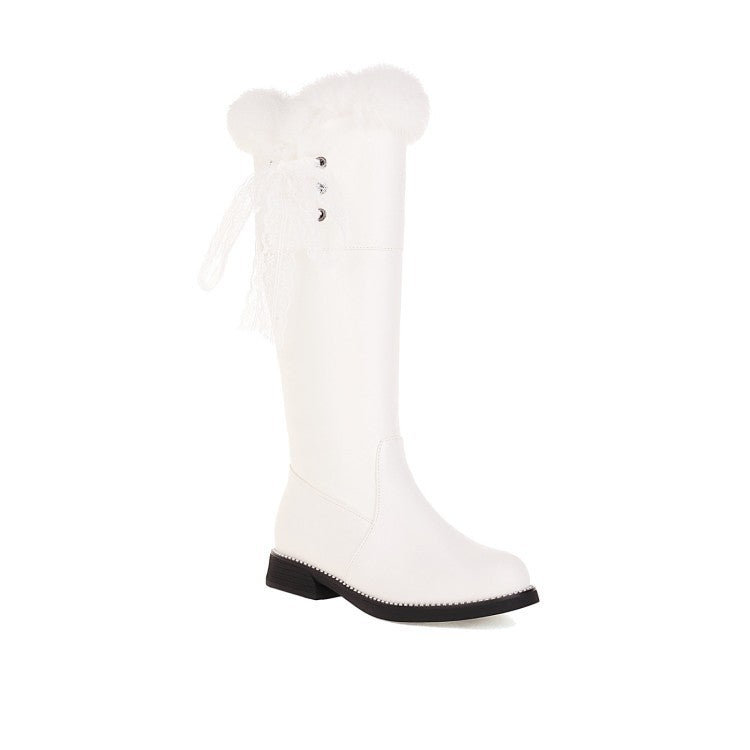 Simple Block-Heel Boots