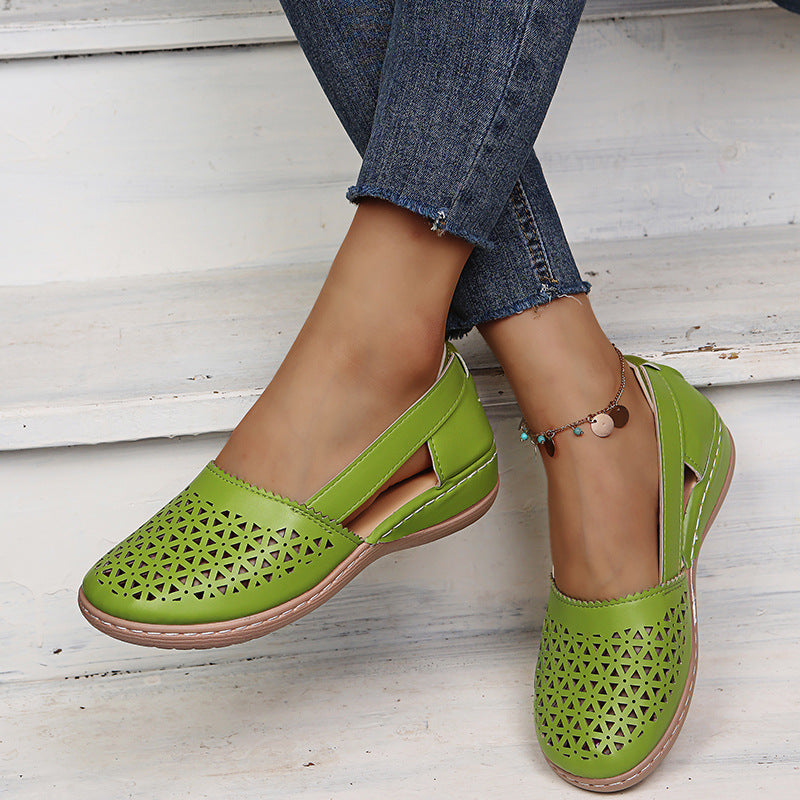 Relaxed Slip-On Sandals