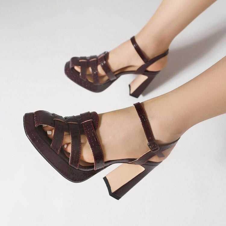 Simple Wedge Sandals