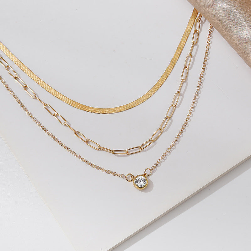 Natural Striped Set