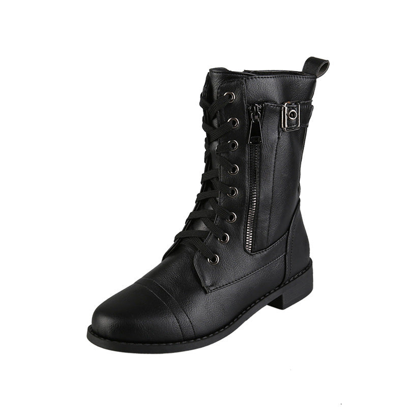 Beach Buckled Boots
