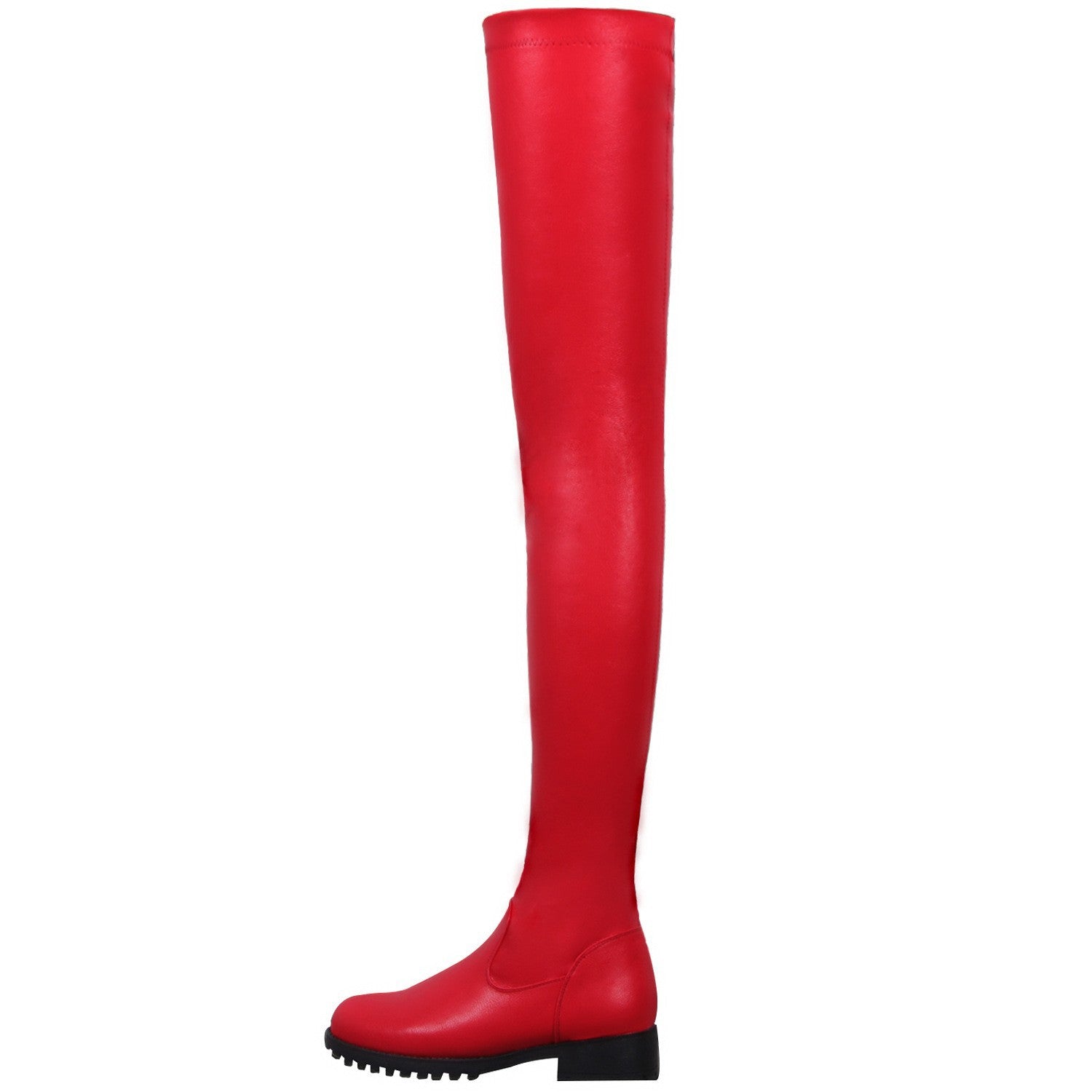 Natural Lug-Sole Boots