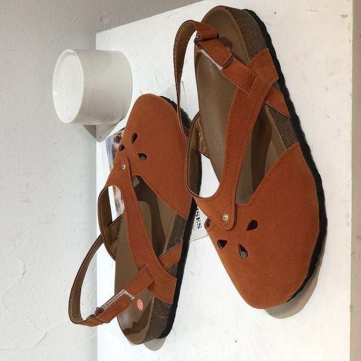 Breezy Buckled Sandals
