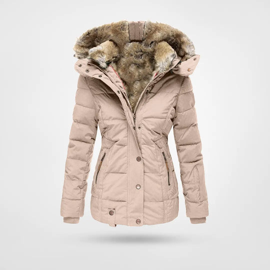 Layered Quilted Coat