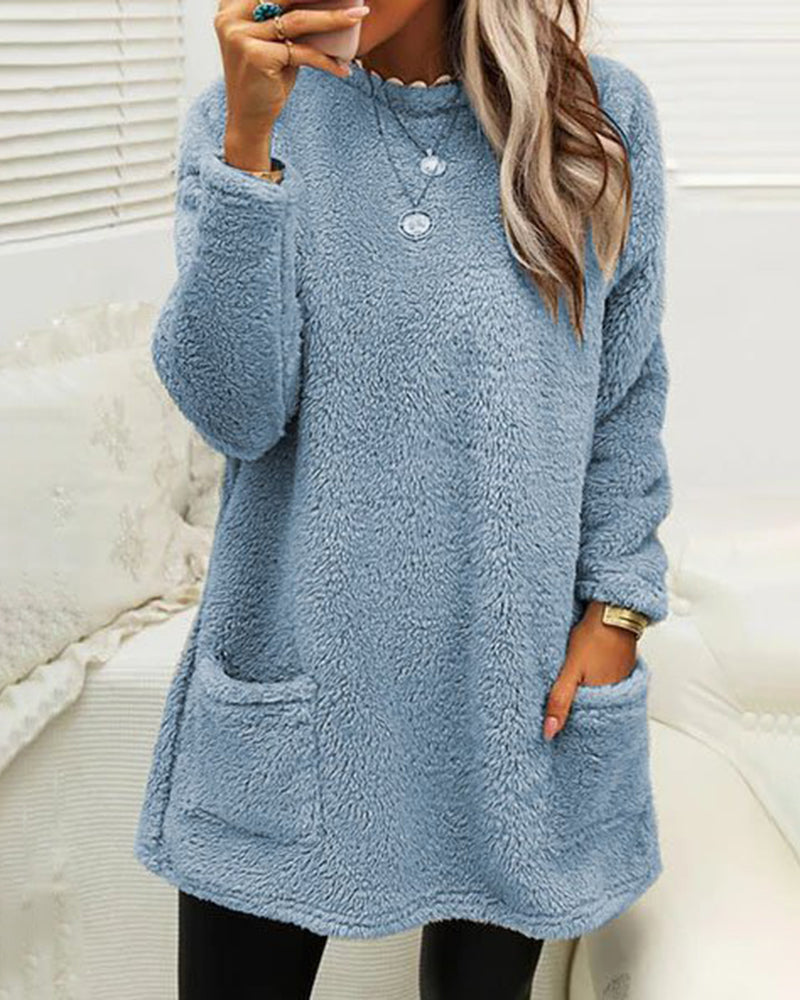 Soft Buttoned Sweater