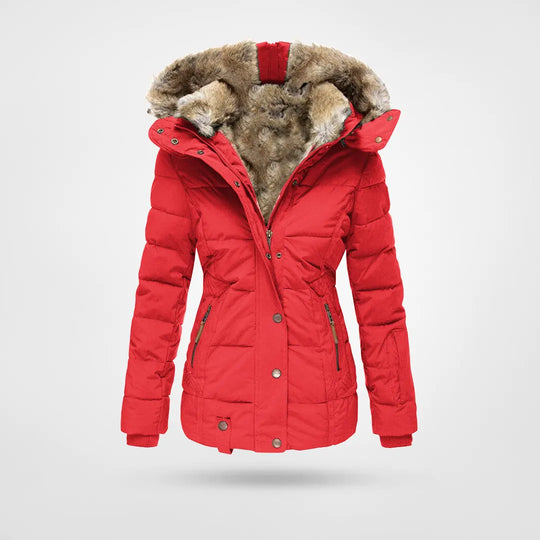 Layered Quilted Coat