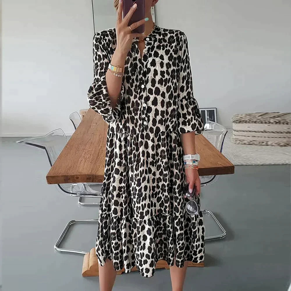 Sweet Square-Neck Dress