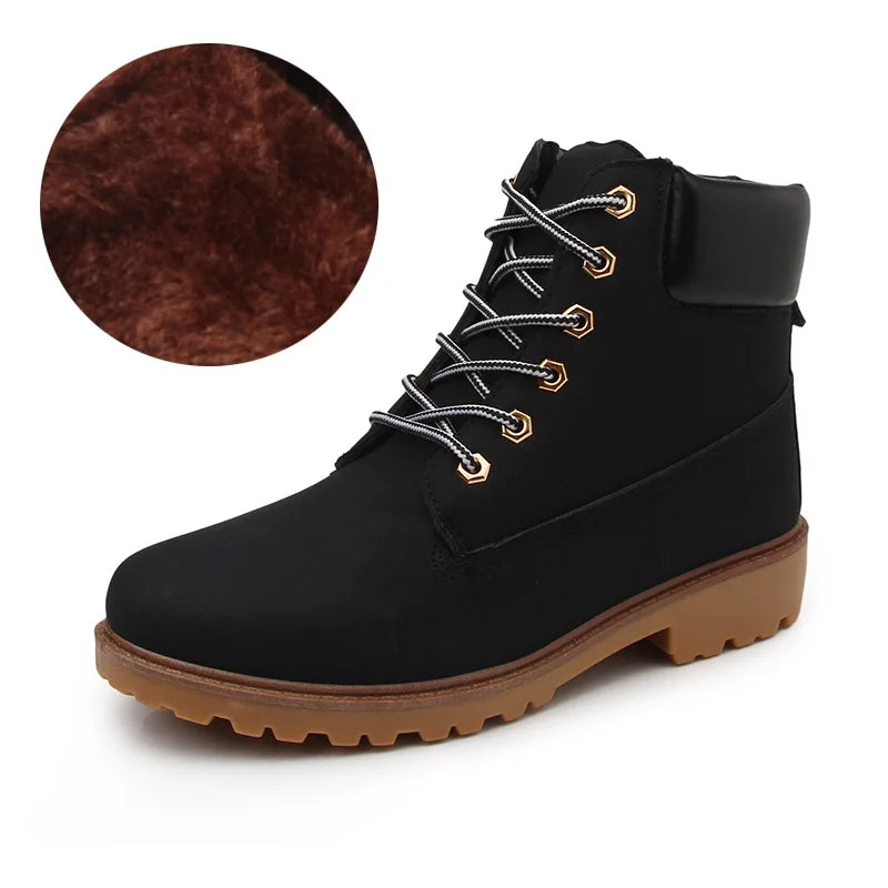 Clean Platform Boots