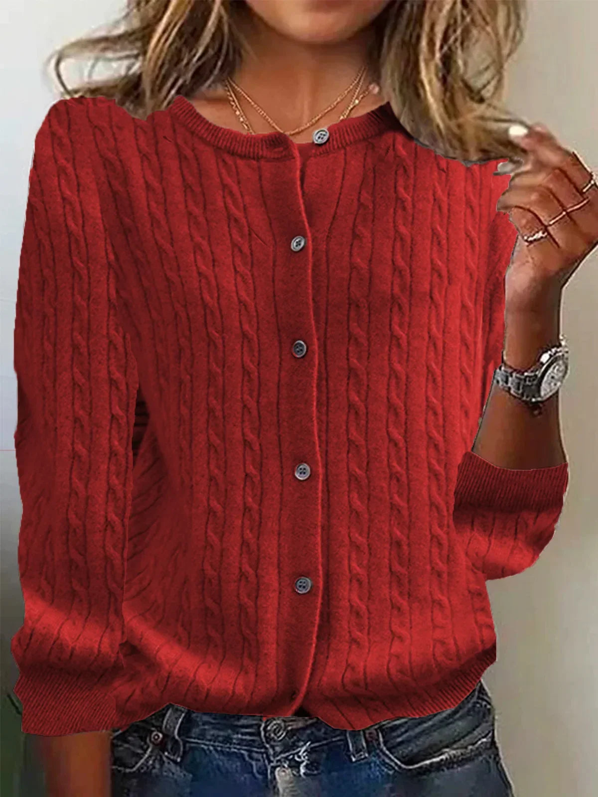 Easy Textured Sweater