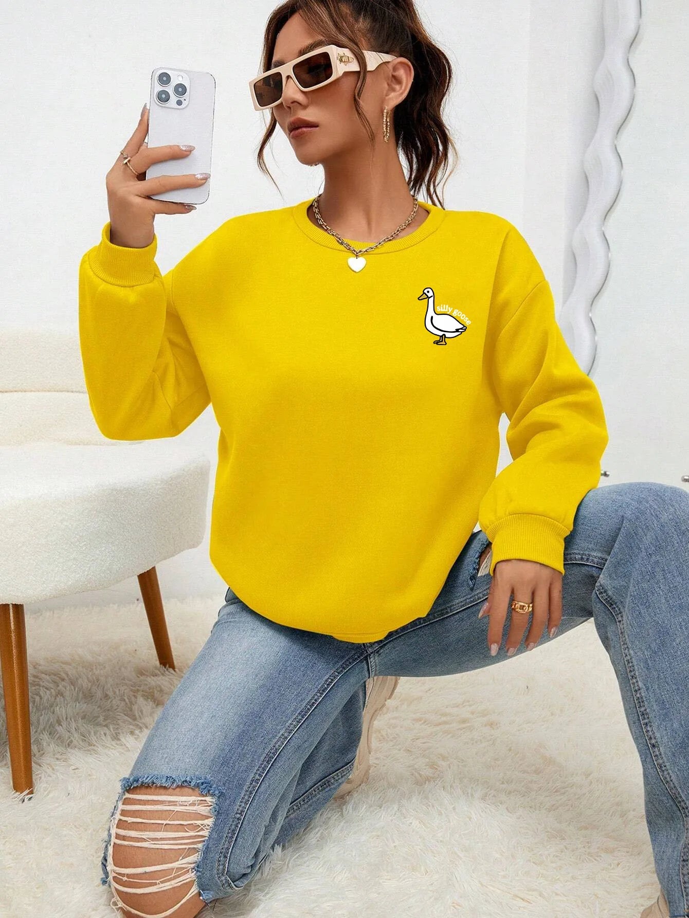 Relaxed Collared Shirt