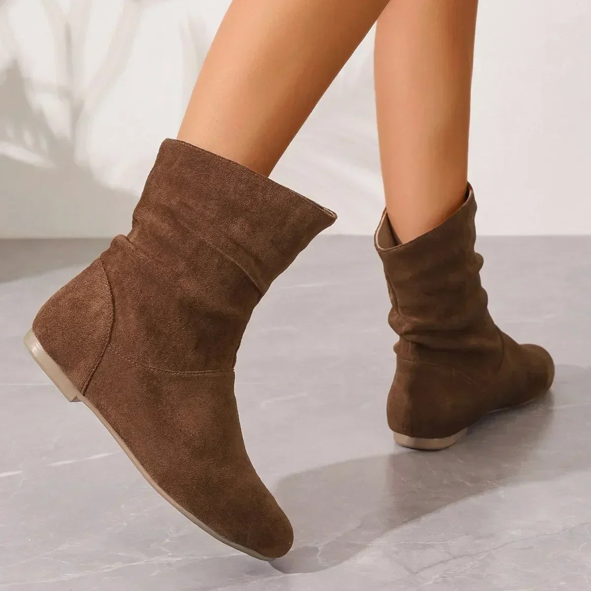 Airy Side-Zip Boots