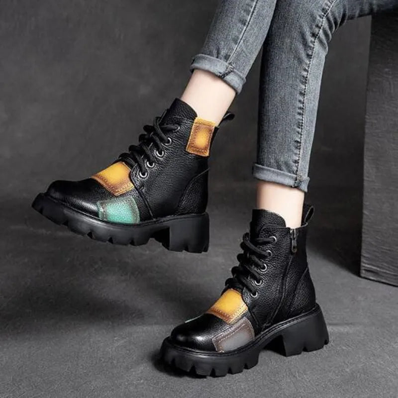 Walking Heeled Boots
