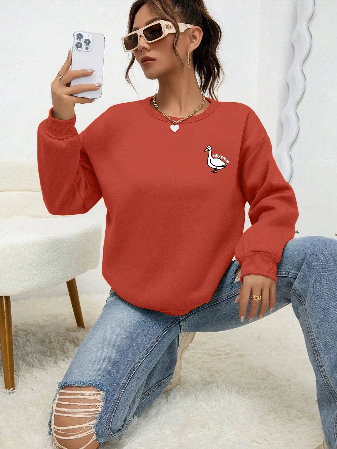 Relaxed Collared Shirt