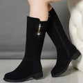 Modern Heeled Boots