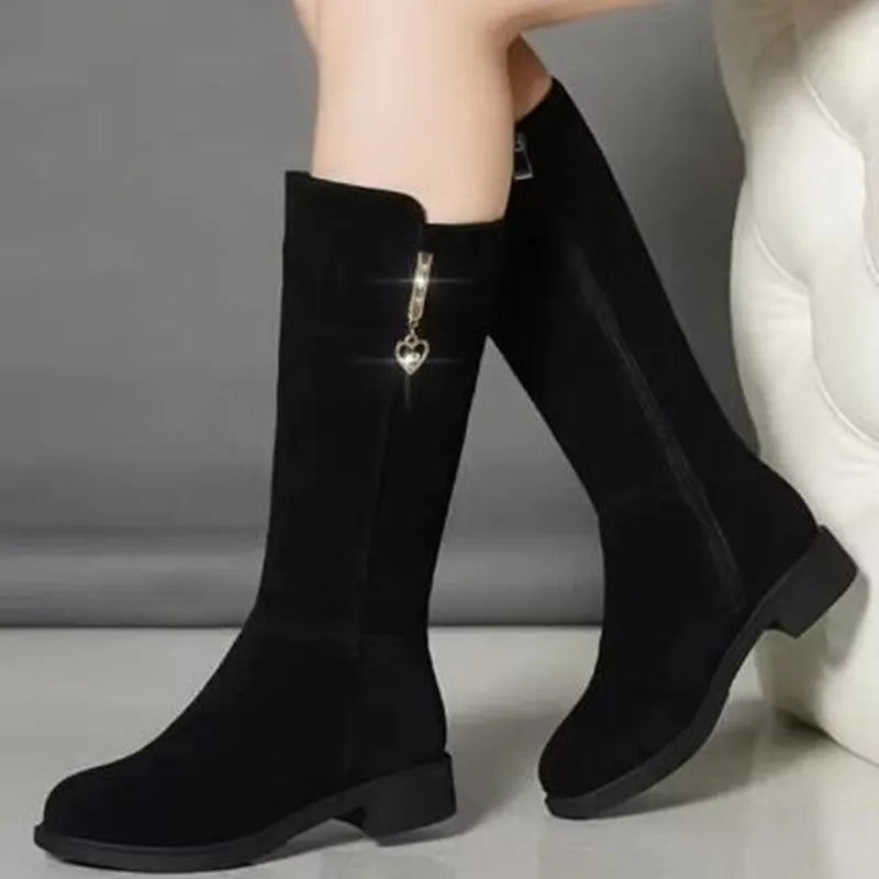 Modern Heeled Boots