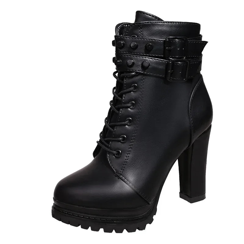 Relaxed Faux-Suede Boots