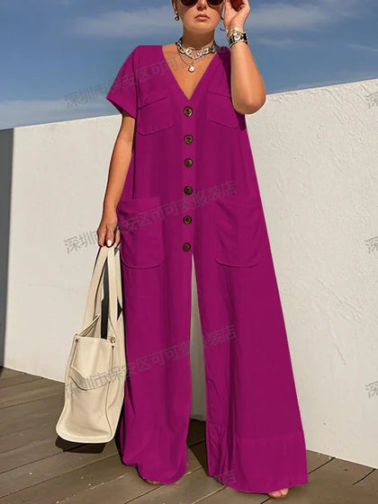 Warm Smocked Jumpsuit