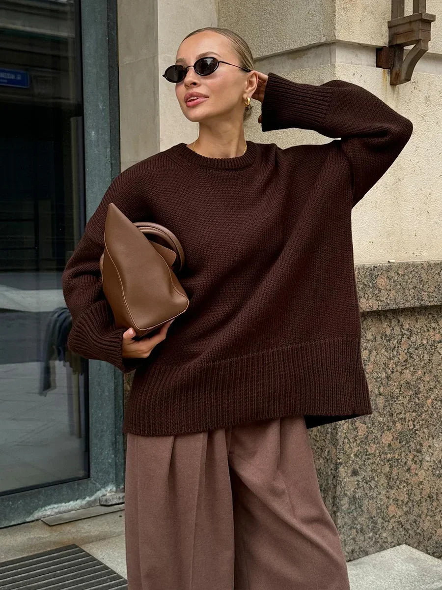 Relaxed Ribbed Sweater