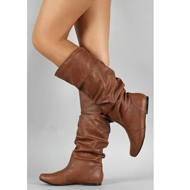 Airy Knee-High Boots