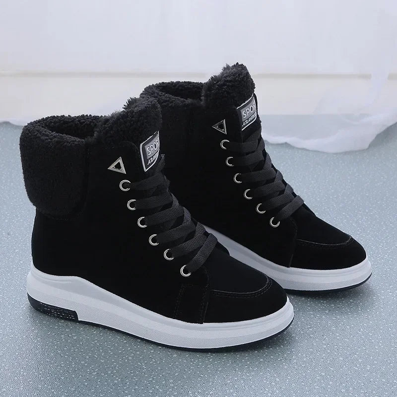 Airy Faux-Suede Boots