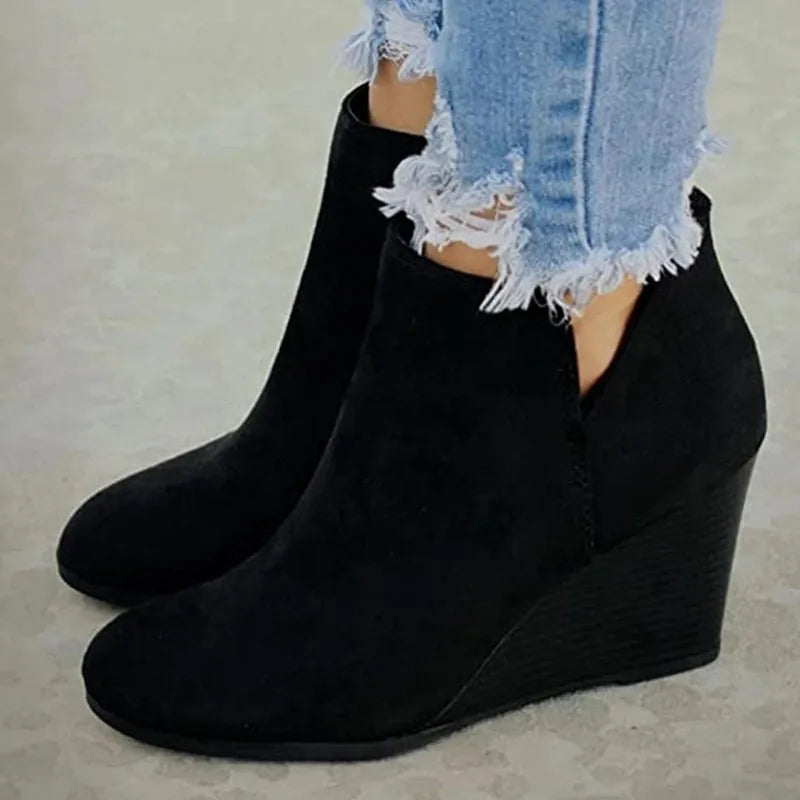 Clean Platform Boots
