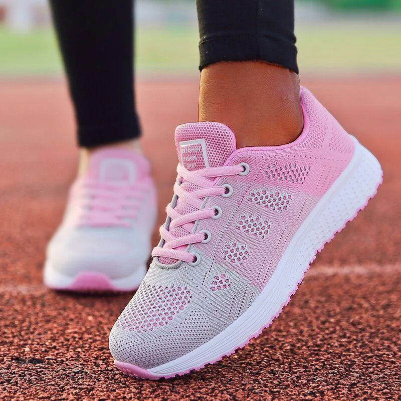 Travel Lace-Up Sneakers