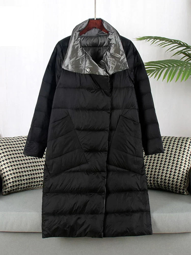 Soft Buttoned Coat