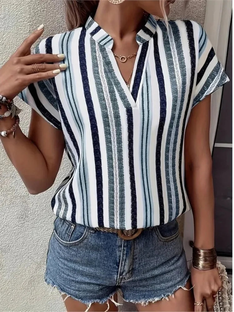 Garden Puff-Sleeve Blouse