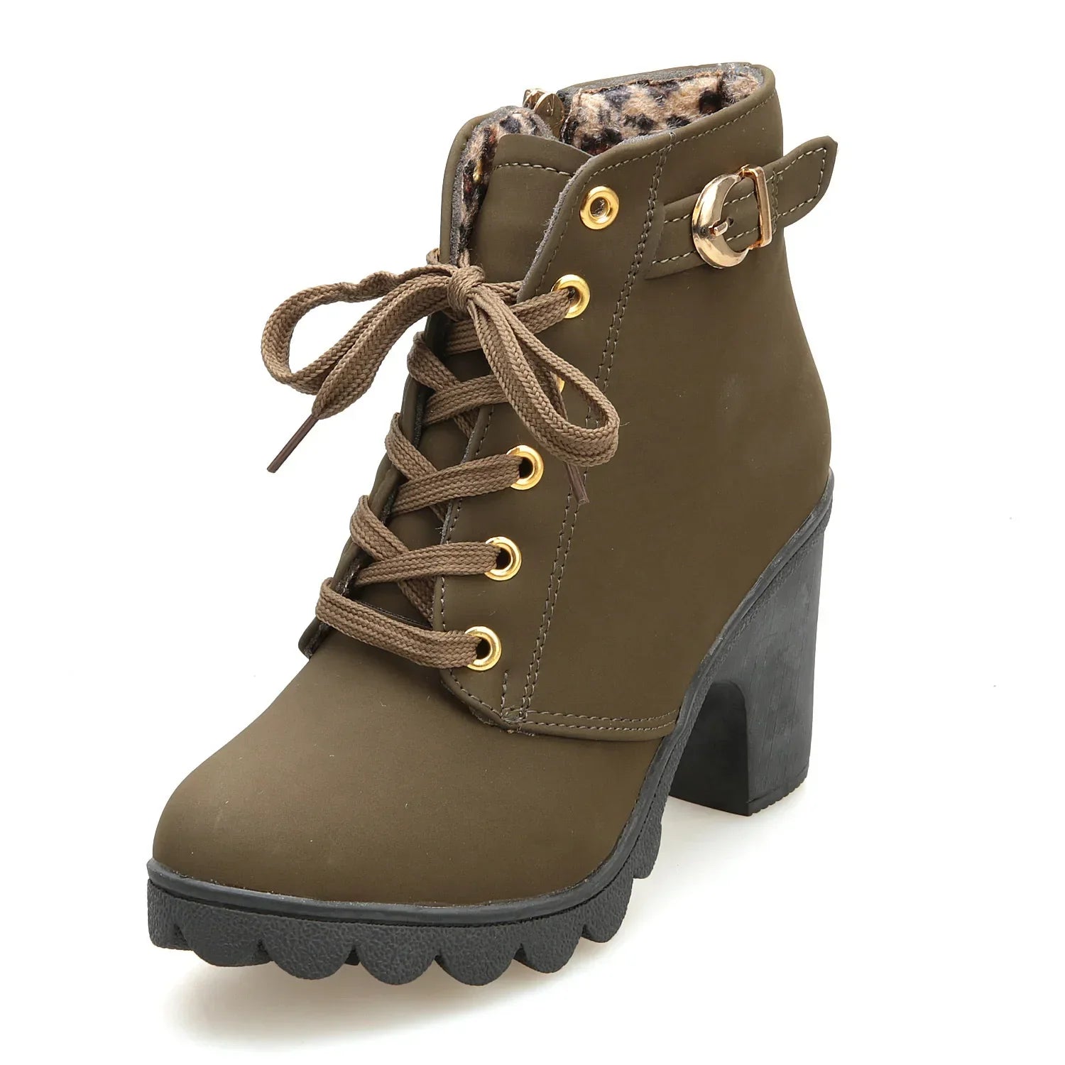Relaxed Platform Boots