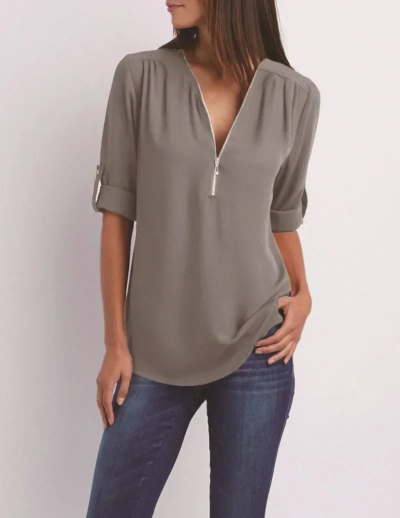 Feminine Cotton Blouse