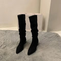 Resort Faux-Suede Boots