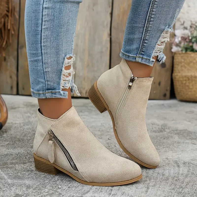 Timeless Block-Heel Boots