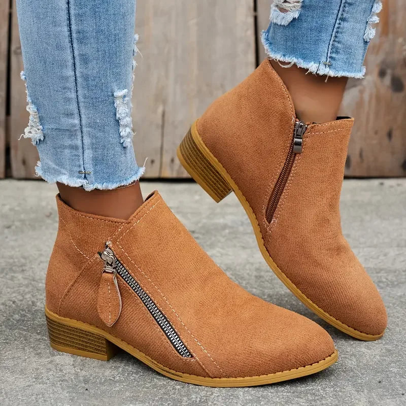 Timeless Block-Heel Boots