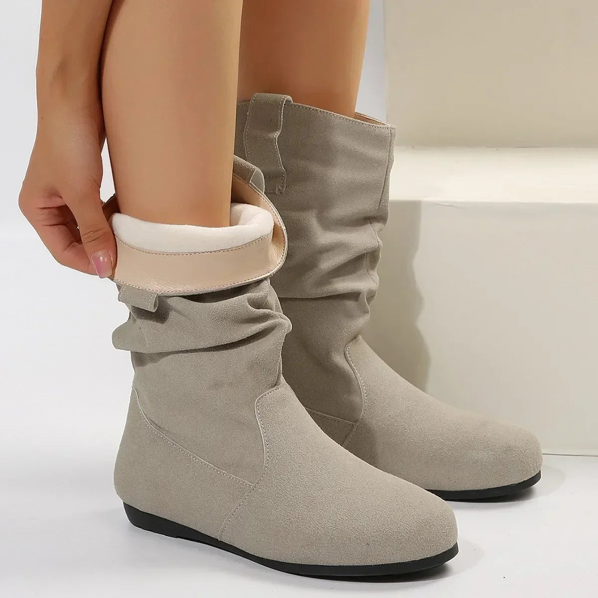 Breezy Zip-Up Boots