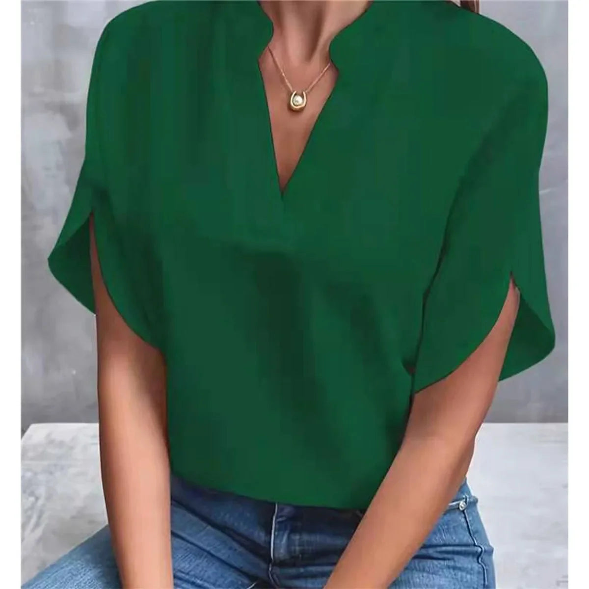 Summer Short-Sleeve Shirt