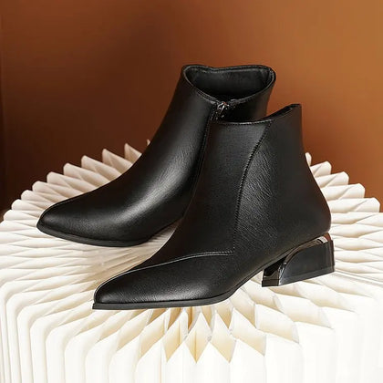 Easy Block-Heel Boots
