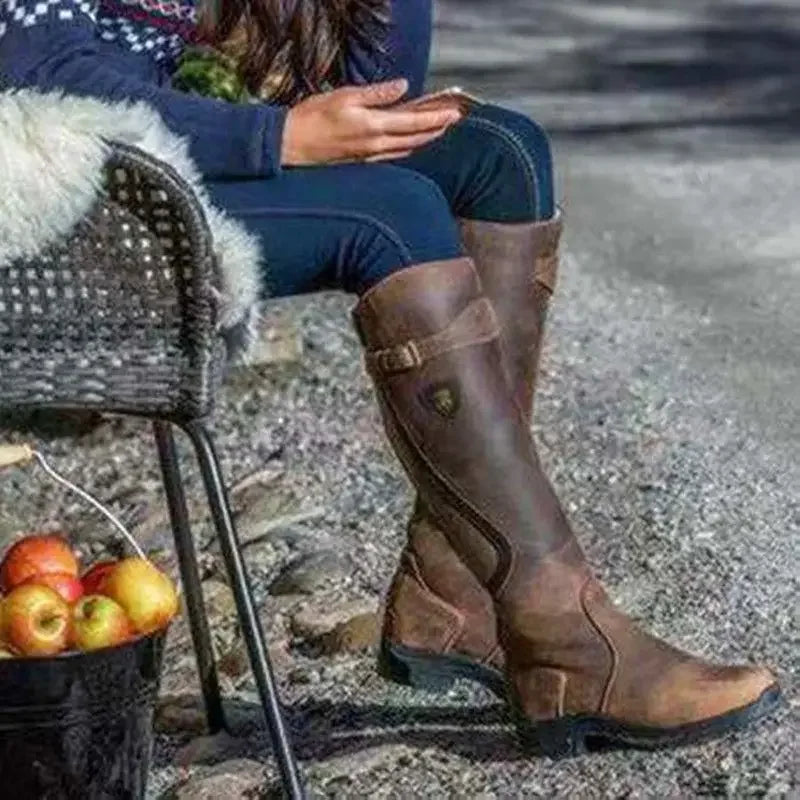Summer Zip-Up Boots