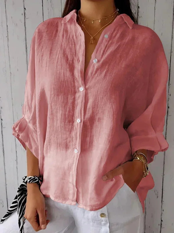 Casual Peplum Blouse